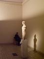 Statue and attendant, British Museum IMGP6080